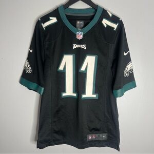 Carson Wentz Philadelphia Eagles Jersey Mens Small Black Nike NFL
